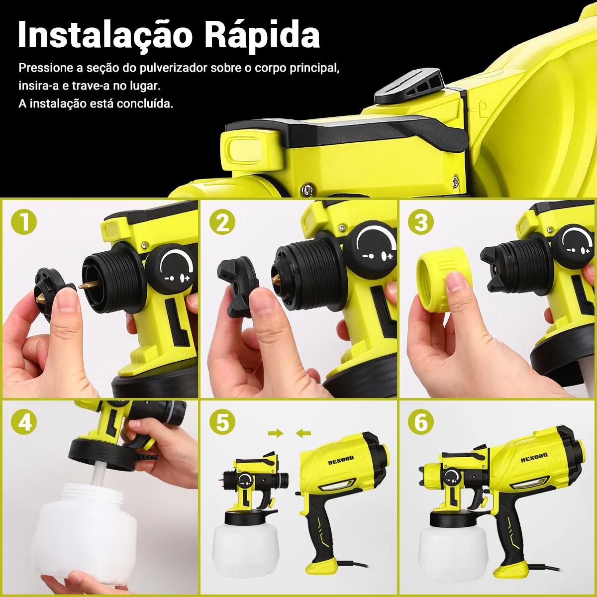 Instalação rápida